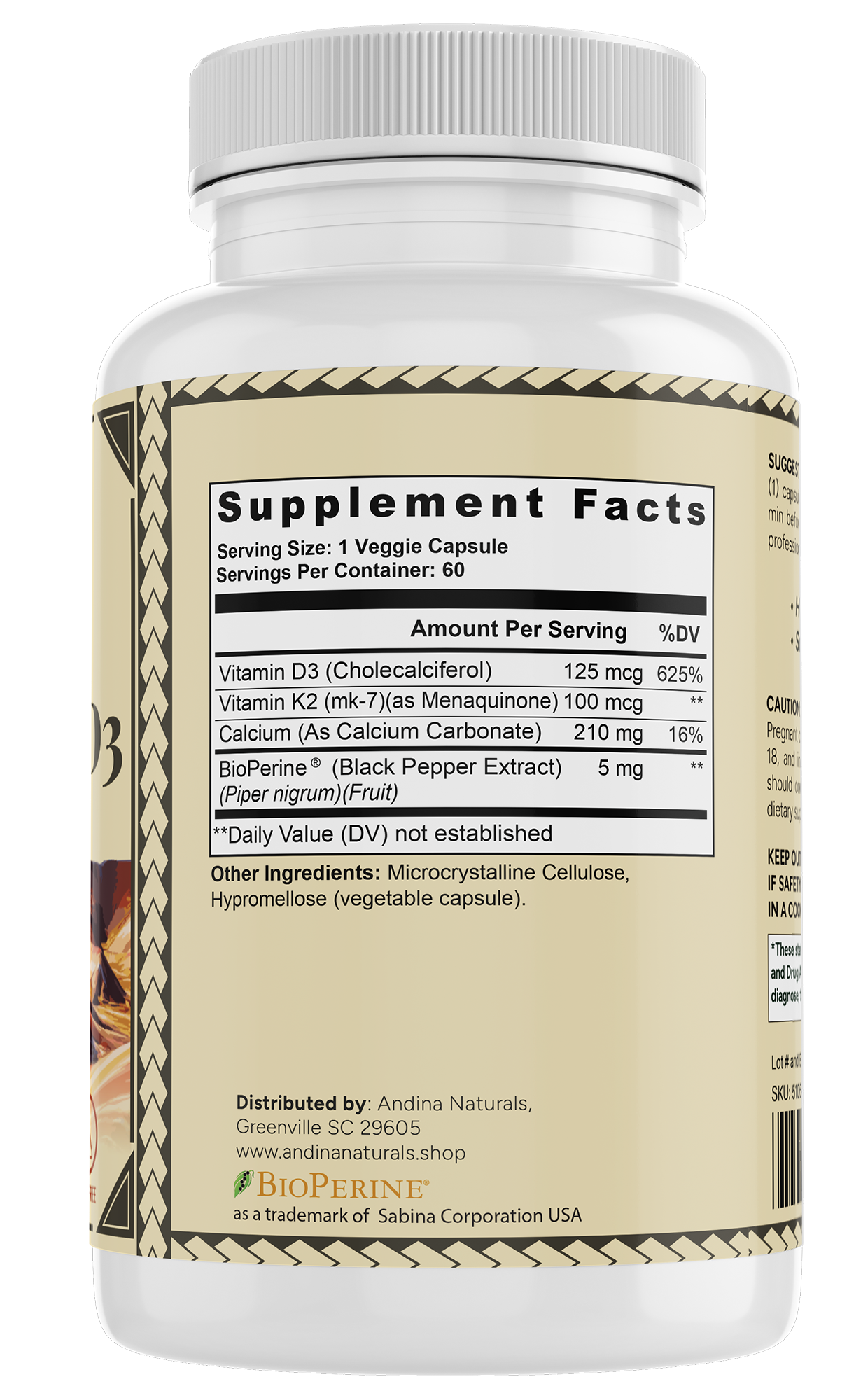 Vitamin K2 + D3
