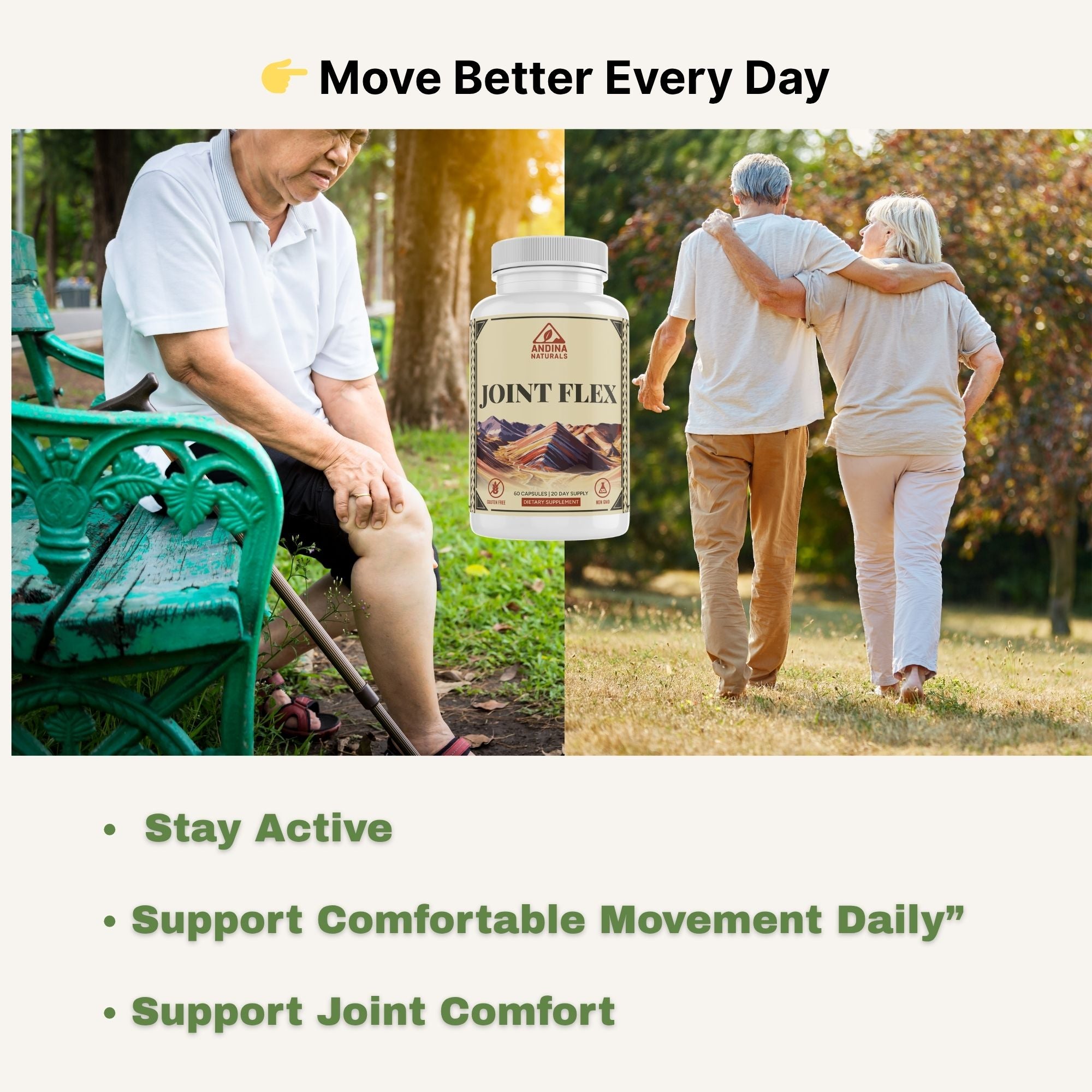 “Stay Active Without Joint Pain or Stiffness”