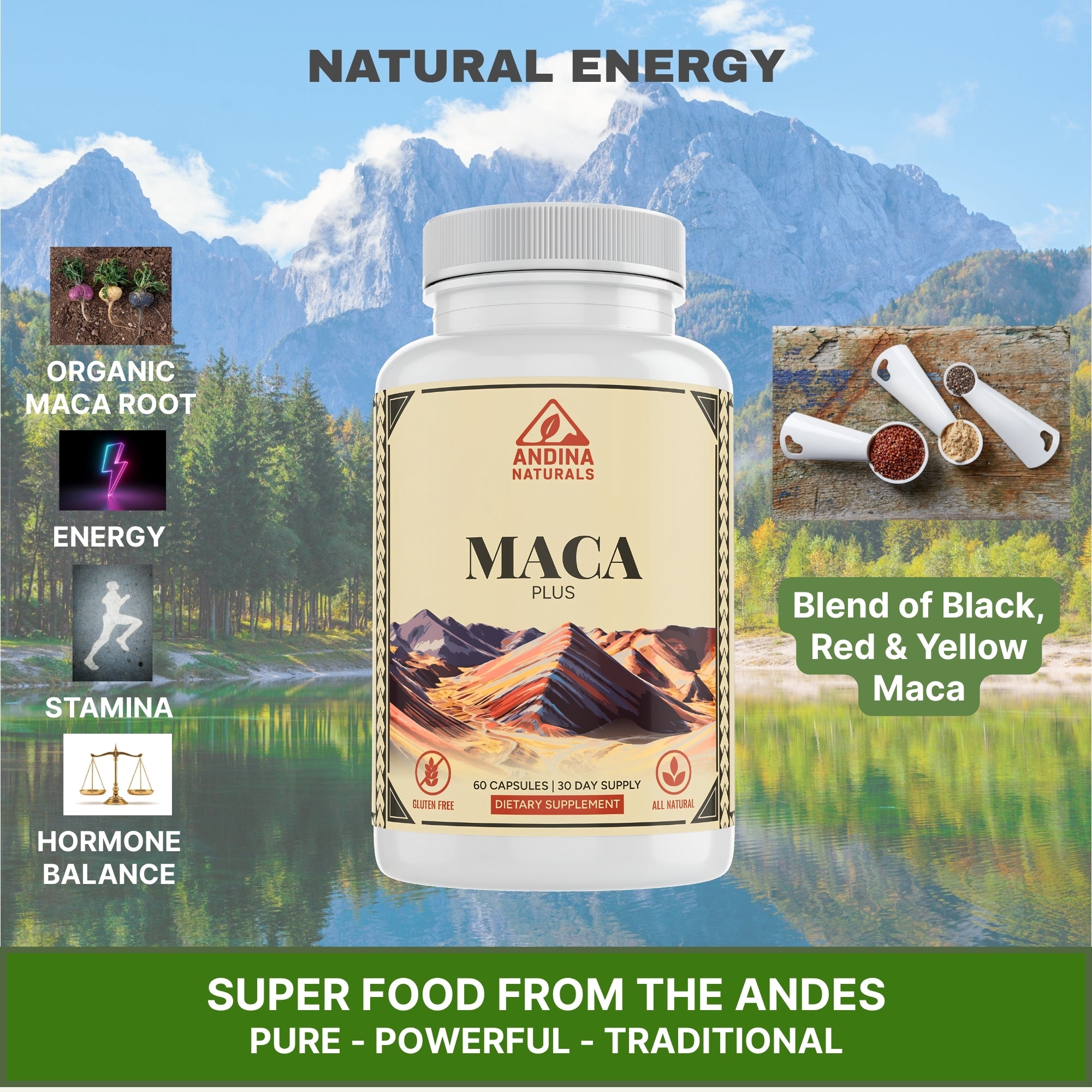 Andina Naturals Triple Maca Complex