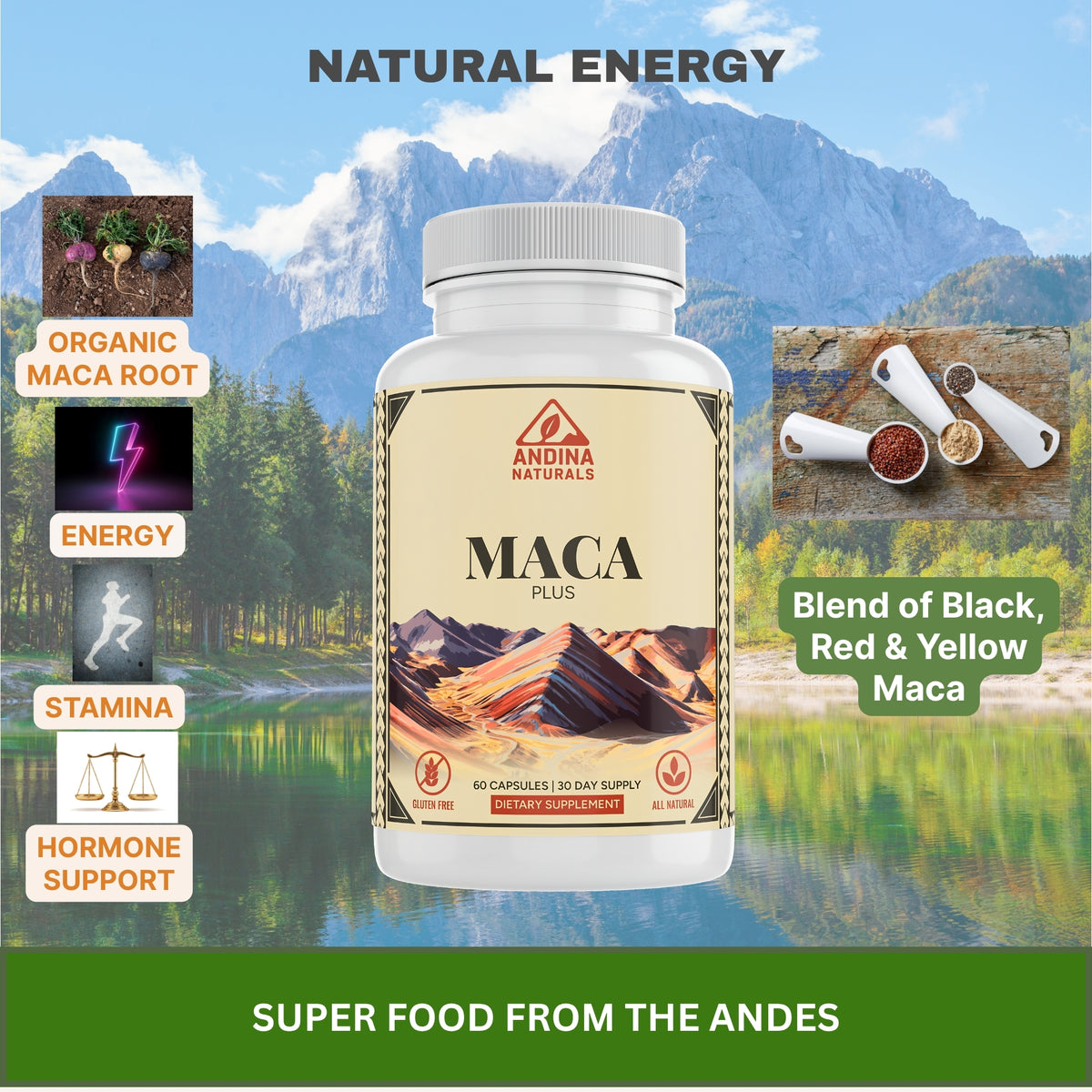 Andina Naturals Triple Maca Complex