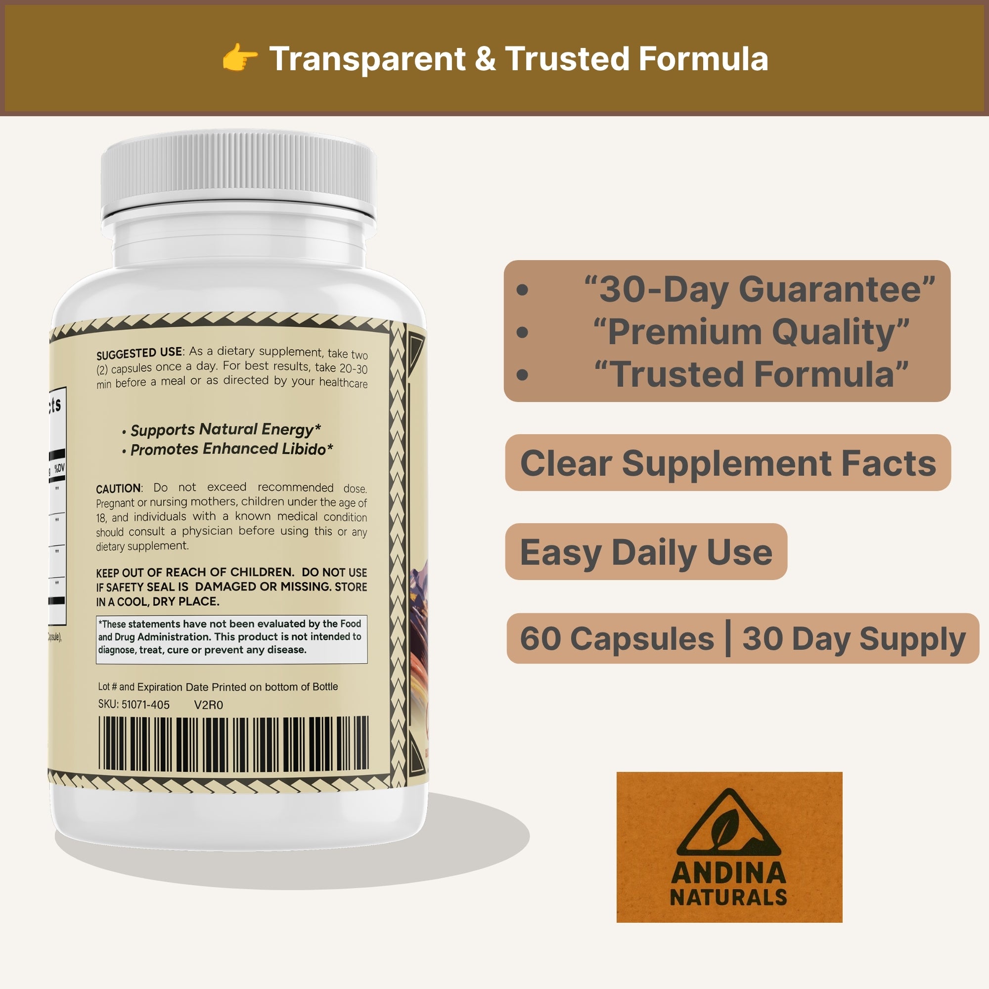 Andina Naturals Triple Maca Complex