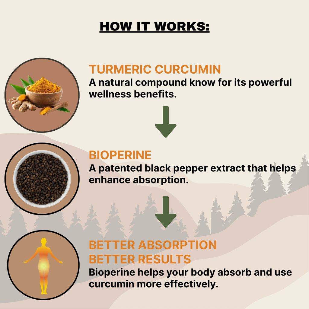 Turmeric Curcumin + BioPerine | Joint Comfort & Healthy Inflammation Support