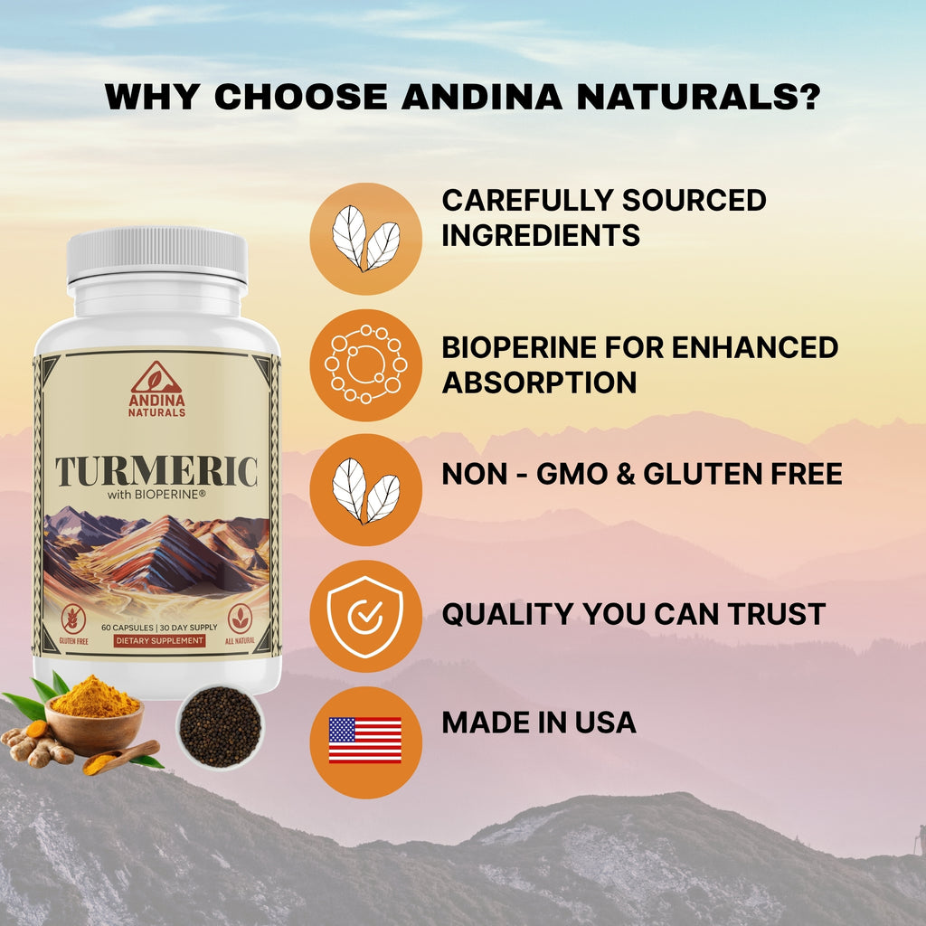 Turmeric Curcumin + BioPerine | Joint Comfort & Healthy Inflammation Support
