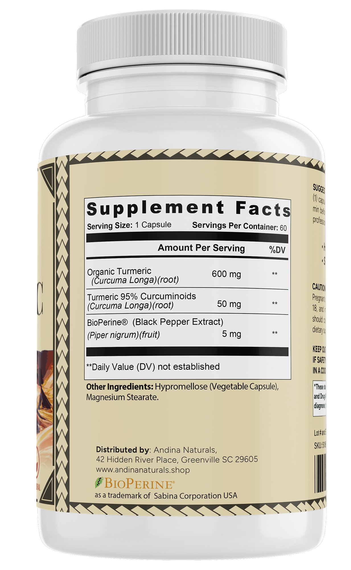 Turmeric w/ BioPerine(R)