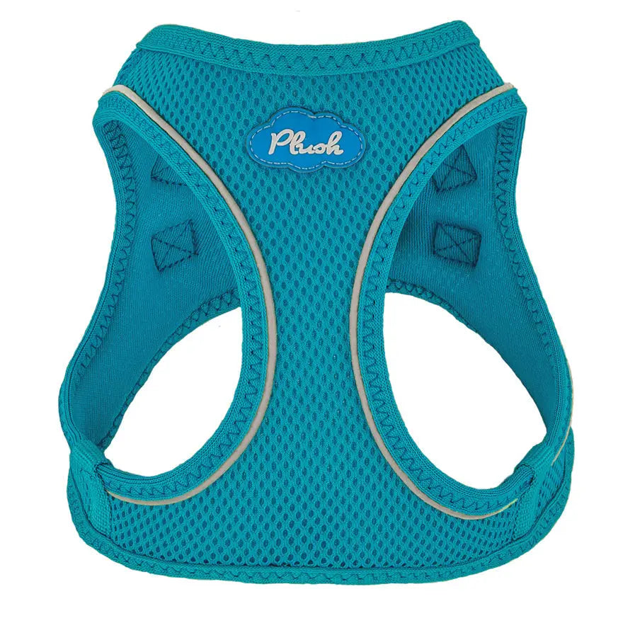 Plush Step In Air Mesh Harness - Horizon Blue